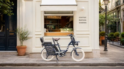 GAYA x Petit Bateau : découvrez le vélo cargo en édition limitée
