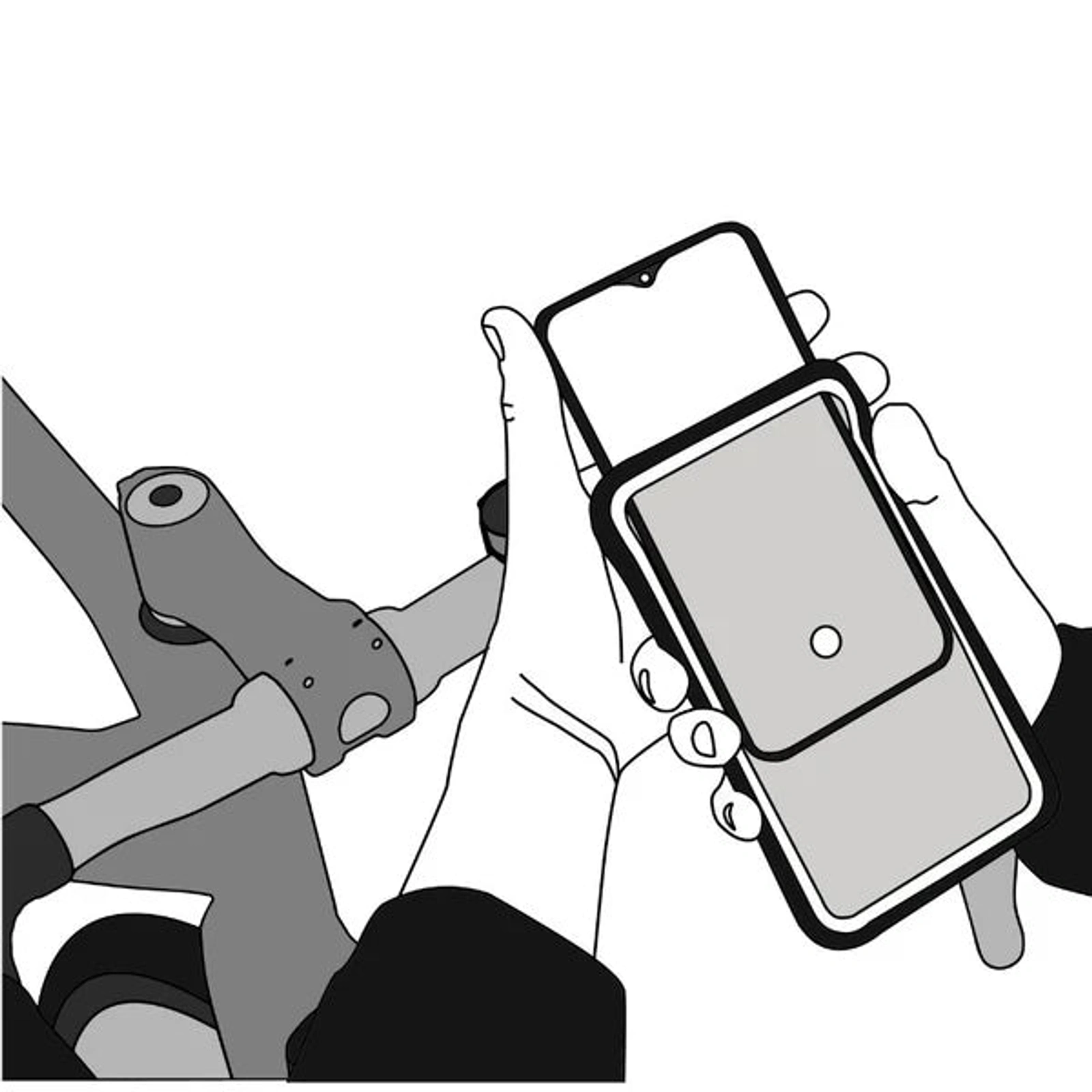 Support Téléphone Portable En Acrylique - Pour Recharge Et Visualisation, Design Réglable, Bureau Et Maison