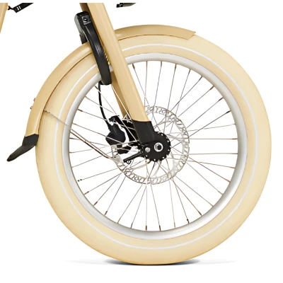 Pneu beige renforcé