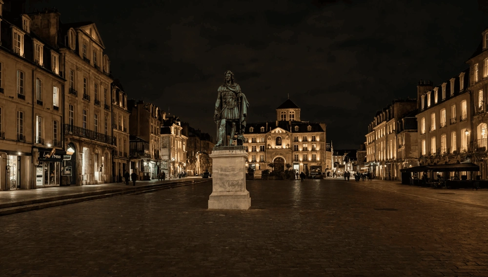 Caen de nuit