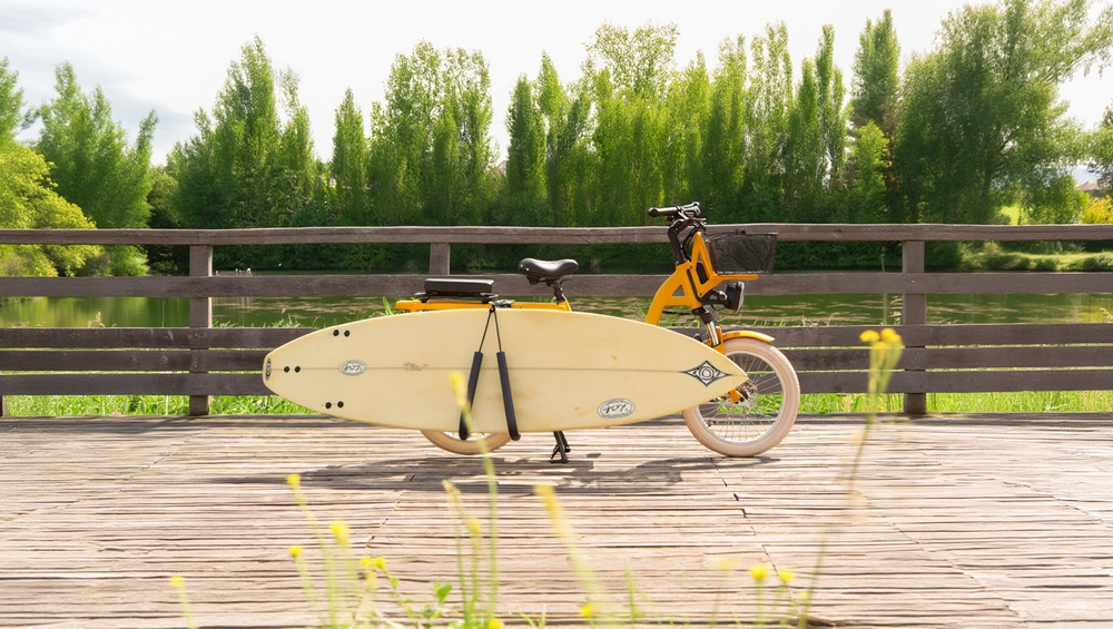 Comment transporter son paddle en vélo ?