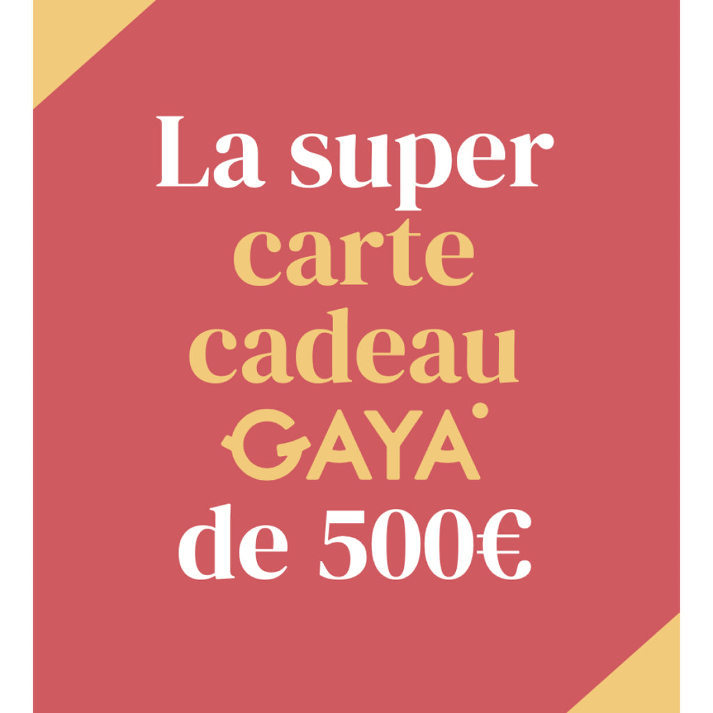 Carte Cadeau GAYA